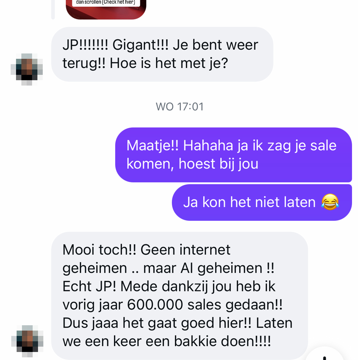 Testimonial: 600.000 sales dankzij AI Geheimen